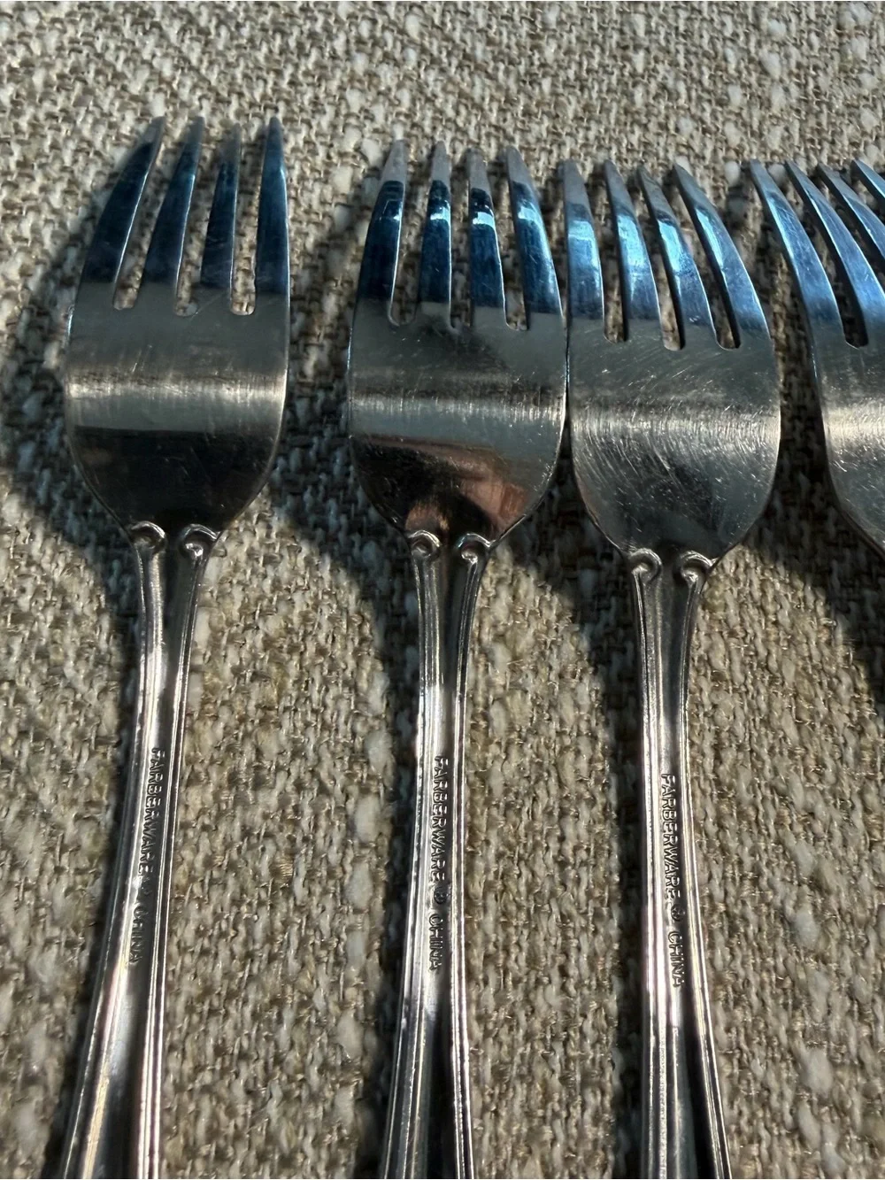 Farberwear FRWFRW79 Pattern FRW79 : Stainless Salad Fork Set Length Is 6 & 5/8